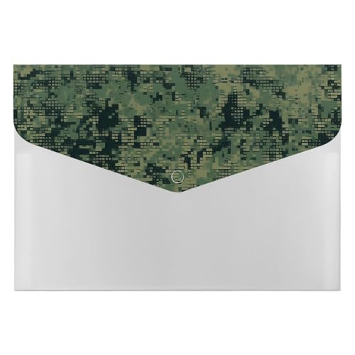 Akkordeon-Aktenordner, Fächermappe mit 6 Fächern, Grün, Armee, digital, Camouflage, Akkordean-Ordner, tragbare Dokumenten-Organizer, Tasche, A4-Papieraktenhalter für Büro, Rechnungen, Quittungen Akkordeon-Aktenordner, Fächermappe mit 6 Fächern, Grün, Armee, digital, Camouflage, Akkordean-Ordner, tragbare Dokumenten-Organizer, Tasche, A4-Papieraktenhalter für Büro, Rechnungen, Quittungen von MNVTSKOP
