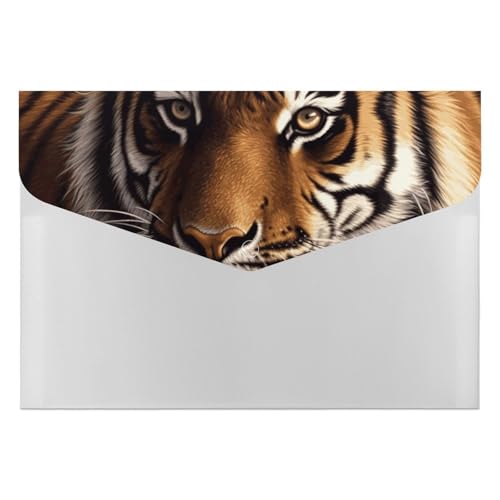 Akkordeon-Aktenordner, Fächermappe mit 6 Taschen, Bengalischer Tiger, Akkordean-Ordner, tragbarer Dokumenten-Organizer, Tasche, A4-Papieraktenhalter für Büro, Rechnungen, Quittungen Akkordeon-Aktenordner, Fächermappe mit 6 Taschen, Bengalischer Tiger, Akkordean-Ordner, tragbarer Dokumenten-Organizer, Tasche, A4-Papieraktenhalter für Büro, Rechnungen, Quittungen von MNVTSKOP