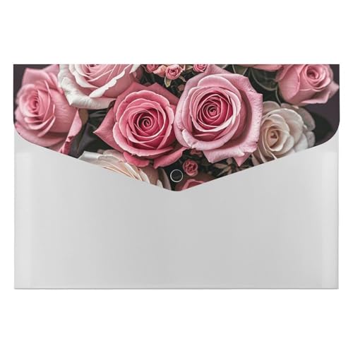 Akkordeon-Aktenordner, Fächermappe mit 6 Taschen, niedlicher Rosen-Mix, Leopardenmuster, Akkordean-Ordner, tragbarer Dokumenten-Organizer, Tasche, A4-Papieraktenhalter für Büro, Rechnungen, Quittungen Akkordeon-Aktenordner, Fächermappe mit 6 Taschen, niedlicher Rosen-Mix, Leopardenmuster, Akkordean-Ordner, tragbarer Dokumenten-Organizer, Tasche, A4-Papieraktenhalter für Büro, Rechnungen, Quittungen von MNVTSKOP