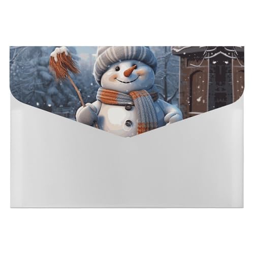 Akkordeon-Aktenordner, erweiterbarer Aktenordner mit 6 Taschen, fleißiger Schneemann, Akkordean-Ordner, tragbarer Dokumenten-Organizer, Tasche, A4-Papier-Aktenhalter für Büro, Rechnungen, Quittungen Akkordeon-Aktenordner, erweiterbarer Aktenordner mit 6 Taschen, fleißiger Schneemann, Akkordean-Ordner, tragbarer Dokumenten-Organizer, Tasche, A4-Papier-Aktenhalter für Büro, Rechnungen, Quittungen von MNVTSKOP