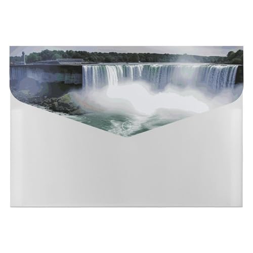 Akkordeon-Aktenordner mit 6 Taschen, Niagarafälle, Akkordeon-Ordner, tragbarer Dokumenten-Organizer, A4-Papier-Aktenhalter für Büro, Rechnungen, Quittungen Akkordeon-Aktenordner mit 6 Taschen, Niagarafälle, Akkordeon-Ordner, tragbarer Dokumenten-Organizer, A4-Papier-Aktenhalter für Büro, Rechnungen, Quittungen von MNVTSKOP