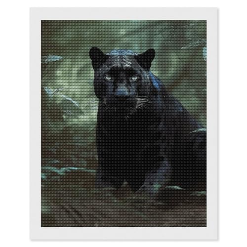 MNVTSKOP Panther Diamond Painting Kits DIY Personalisierte Diamant-Kunst-Sets für Erwachsene Anfänger Edelstein-Kunst-Kits Basteln für Heimdekoration MNVTSKOP Panther Diamond Painting Kits DIY Personalisierte Diamant-Kunst-Sets für Erwachsene Anfänger Edelstein-Kunst-Kits Basteln für Heimdekoration von MNVTSKOP