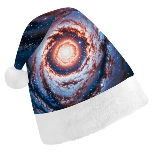 MNVTSKOP Plüsch-Weihnachtsmütze, Planet, Sterne und Galaxie, bedruckt, Weihnachtsmannmütze, Uni, Weihnachtsmütze für Weihnachten, Neujahr, festliche Feiertagsparty MNVTSKOP Plüsch-Weihnachtsmütze, Planet, Sterne und Galaxie, bedruckt, Weihnachtsmannmütze, Uni, Weihnachtsmütze für Weihnachten, Neujahr, festliche Feiertagsparty von MNVTSKOP