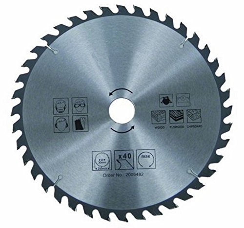 MO-Werkzeughandel 1 Stück HM Kreissägeblatt Ø 210 x 30 mm 40 Hartmetall Zähne, Gehärteter Stahl, Kreissägeblatt, Sägeblatt, Holz, Holzwerkstoff von MO-Werkzeughandel