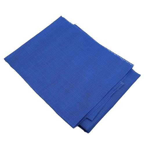 MOBUKJUU Teslin-Netzstoff, wasserdicht, 1,5 m breit, für Büro, Strand, Lounge, Stuhl, Tischset, PVC, Strandkorb, für den Außenbereich (Blau, 1 x 1,5 m) von MOBUKJUU