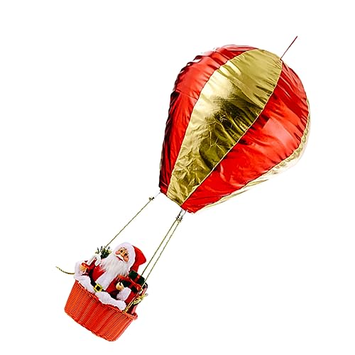MOBUTOFU Weihnachtsmann Heißluftballon Festliche Weihnachtsdekoration Für Die Decke Perfekte Xmas Ornament Für Festliche Anlässe Und Weihnachtsfeier Deko MOBUTOFU Weihnachtsmann Heißluftballon Festliche Weihnachtsdekoration Für Die Decke Perfekte Xmas Ornament Für Festliche Anlässe Und Weihnachtsfeier Deko von MOBUTOFU