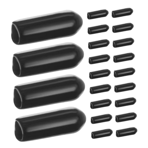MOBUTOFU 100 Stück Haarband-endkappen Dünn Klein Haarband-spitzen Endkappen-set Für Haarbänder Schützend Einfach Zu Befestigen von MOBUTOFU