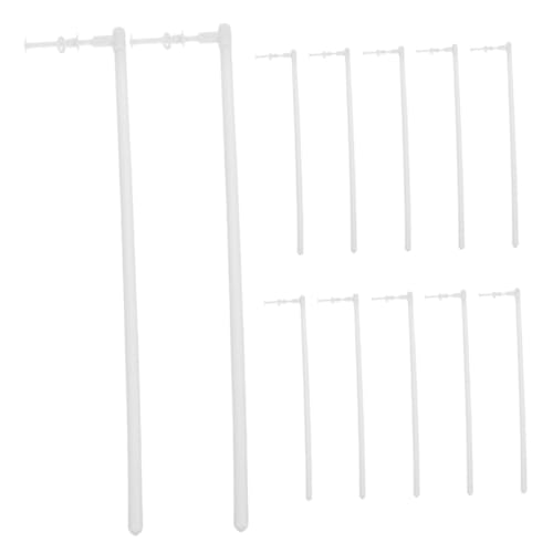 MOBUTOFU 12 Stück Windmühlen Ersatzstangen Robuste DIY Windradstäbe für Garten Balkon Wetterfeste Windmühlen für Kreative Gartenprojekte von MOBUTOFU