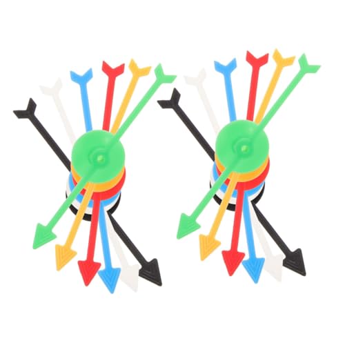 MOBUTOFU 12Stücke Spinner aus Kunststoff für Brettspiele Große Spielpfeile für Partyspiele und DIY Projekte für Unterricht und Veranstaltungen MOBUTOFU 12Stücke Spinner aus Kunststoff für Brettspiele Große Spielpfeile für Partyspiele und DIY Projekte für Unterricht und Veranstaltungen von MOBUTOFU