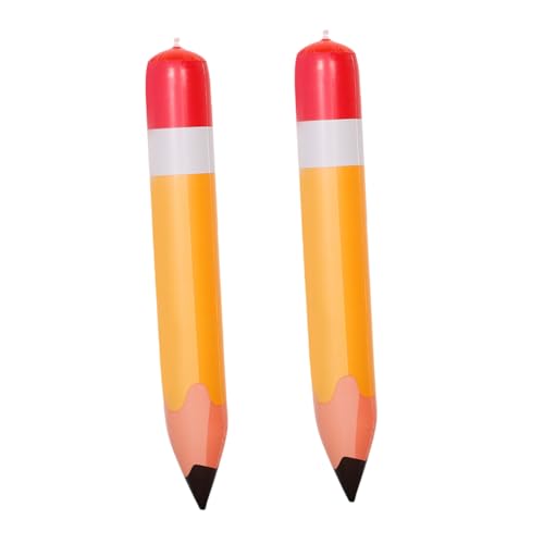 MOBUTOFU 2 Stück Aufblasbare PVC Bleistift Deko Orangener Riesenstift Schulanfang Party Ballons Leichtes Langlebiges Klassenzimmer Zubehör für Fröhliche Lernumgebung MOBUTOFU 2 Stück Aufblasbare PVC Bleistift Deko Orangener Riesenstift Schulanfang Party Ballons Leichtes Langlebiges Klassenzimmer Zubehör für Fröhliche Lernumgebung von MOBUTOFU