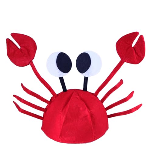MOBUTOFU Lustige Krabbenhüte Für Halloween Osterfeier Und Partys Kreative Kopfbedeckung Aus Rotem Stoff Für Und Erwachsene Perfekte Kostü Accessoires Für Festliche Anlässe MOBUTOFU Lustige Krabbenhüte Für Halloween Osterfeier Und Partys Kreative Kopfbedeckung Aus Rotem Stoff Für Und Erwachsene Perfekte Kostü Accessoires Für Festliche Anlässe von MOBUTOFU