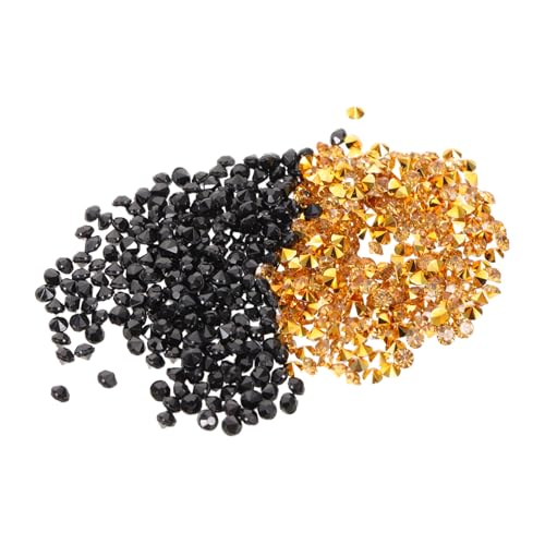MOBUTOFU 2Er-Pack Diamanten Streudeko Gold Schwarz Spitzenrückseite Luxus Tischdeko Hochzeit Weihnachten Vase Schmucksteine Konfetti Party Feier MOBUTOFU 2Er-Pack Diamanten Streudeko Gold Schwarz Spitzenrückseite Luxus Tischdeko Hochzeit Weihnachten Vase Schmucksteine Konfetti Party Feier von MOBUTOFU