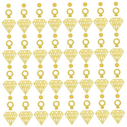 MOBUTOFU 300st Hochzeitskrümel Glitzernde Kulisse Funkeln Party Blumen Konfetti Grad Dekorationen Konfetti-shooter Handheld-konfetti Lametta Kuchenförmchen Aus Folie Kreis Golden Papier MOBUTOFU 300st Hochzeitskrümel Glitzernde Kulisse Funkeln Party Blumen Konfetti Grad Dekorationen Konfetti-shooter Handheld-konfetti Lametta Kuchenförmchen Aus Folie Kreis Golden Papier von MOBUTOFU