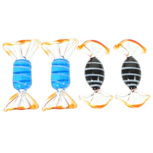 MOBUTOFU 4 Stücke Bunte Glas Candy Ornament Set Decor Tee Party Dekorationen Für Heim Tisch Zufällig Stil MOBUTOFU 4 Stücke Bunte Glas Candy Ornament Set Decor Tee Party Dekorationen Für Heim Tisch Zufällig Stil von MOBUTOFU