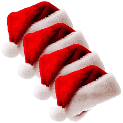 MOBUTOFU 40 * 30 Weihnachten Hüte Groß Kurze Samt Santa Claus Weihnachten Kappe Für Party Dekorationen MOBUTOFU 40 * 30 Weihnachten Hüte Groß Kurze Samt Santa Claus Weihnachten Kappe Für Party Dekorationen von MOBUTOFU