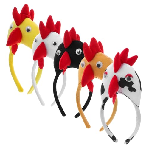 MOBUTOFU Stirnband Huhn-stirnband Für Erwachsene Halloween-stirnbänder Für Kinder Festival- MOBUTOFU Stirnband Huhn-stirnband Für Erwachsene Halloween-stirnbänder Für Kinder Festival- von MOBUTOFU