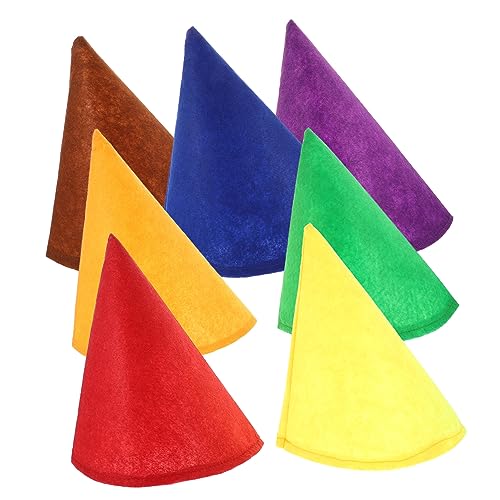 MOBUTOFU 7-teiliges Gnomen-hut-zwergenkostüm Weihnachtsparty-kappe Leicht und Bequem für Halloween oder Weihnachtsdekorationen MOBUTOFU 7-teiliges Gnomen-hut-zwergenkostüm Weihnachtsparty-kappe Leicht und Bequem für Halloween oder Weihnachtsdekorationen von MOBUTOFU