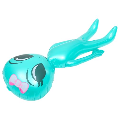 MOBUTOFU Aufblasbares Bogenspielzeug Aufblasbare Alien Spielsachen Aufblasbare Alien Spielzeuge Partyspiele Für Kinder Aufblasbares Pvc Alien Spielzeug Aufblasbare Sommer Spielzeuge Party von MOBUTOFU