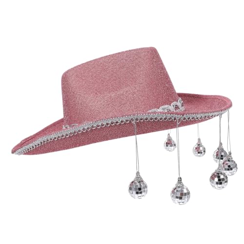 MOBUTOFU Requisiten Für Die Silvesterparty 2023 – Stilvoller Disco-cowgirlhut Mit Fransen MOBUTOFU Requisiten Für Die Silvesterparty 2023 – Stilvoller Disco-cowgirlhut Mit Fransen von MOBUTOFU
