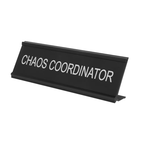 MOBUTOFU Förmiges Aluminiumschild für Mediatoren Schreibtischschild Namensschild Schwarzes Büro Dekor Robust Langlebig Leicht Tragbar MOBUTOFU Förmiges Aluminiumschild für Mediatoren Schreibtischschild Namensschild Schwarzes Büro Dekor Robust Langlebig Leicht Tragbar von MOBUTOFU