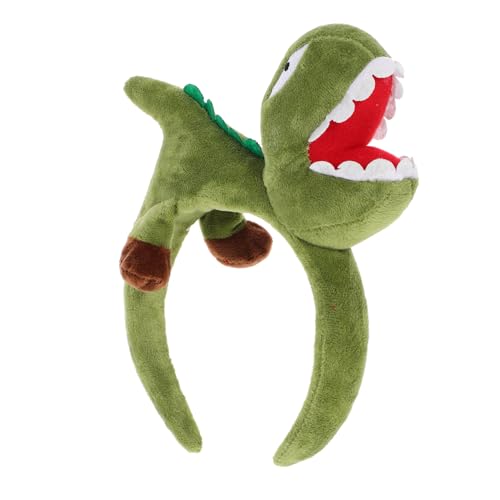 MOBUTOFU Elastischer Dinosaurier-kopfschmuck Dinosaurier-haarband Für Dinosaurier-geburtstagsdekorationen Modisch Und Lustig von MOBUTOFU