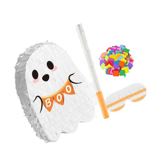 MOBUTOFU Halloween Pinata Form Partyspielzeug mit Hängender Deko Vielseitig Für Innen Außen Robust Für Süßigkeitenfüllung Für Halloween Party Feier Indoor Outdoor von MOBUTOFU
