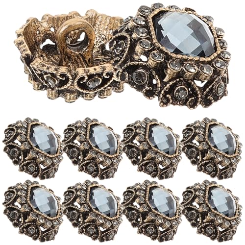 MOBUTOFU Knopfverschluss-set Metallknöpfe Mit Strasssteinen Für Kleidung Mantel-nähknöpfe Verschiedene Größen MOBUTOFU Knopfverschluss-set Metallknöpfe Mit Strasssteinen Für Kleidung Mantel-nähknöpfe Verschiedene Größen von MOBUTOFU