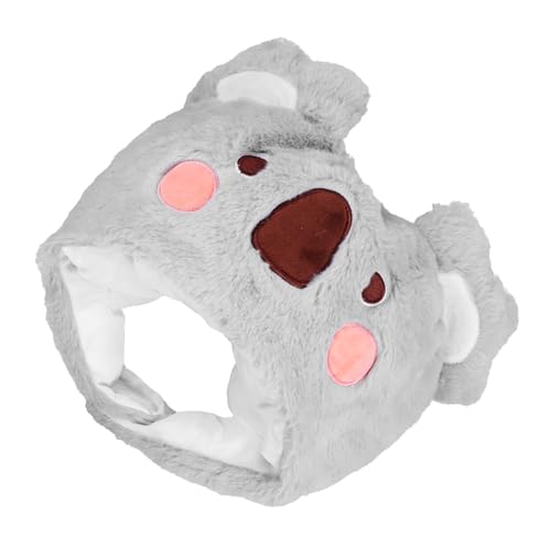 MOBUTOFU Koala Stirnbandhut, Lustiger Partyhut, Koala Kopfbedeckung, Kostümzubehör, Party Kostümhut, Plüsch Tierhut, Dekohut, Plüsch Koala Kopfbedeckung, Plüsch Cosplay Hut, Koala MOBUTOFU Koala Stirnbandhut, Lustiger Partyhut, Koala Kopfbedeckung, Kostümzubehör, Party Kostümhut, Plüsch Tierhut, Dekohut, Plüsch Koala Kopfbedeckung, Plüsch Cosplay Hut, Koala von MOBUTOFU