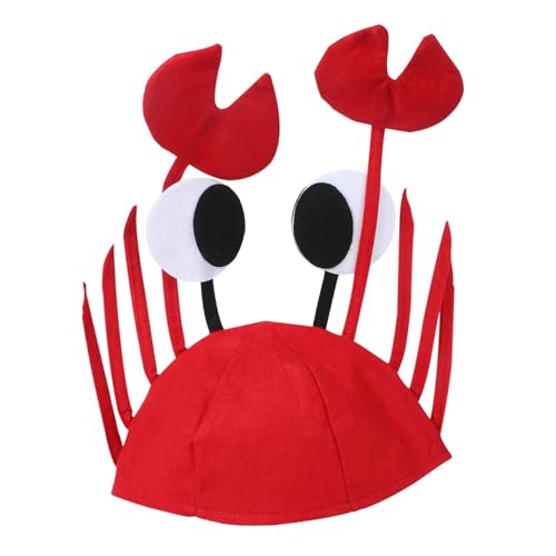 MOBUTOFU Kreative Lustige Krabbenmütze Für Partys Rote Unisex Hüte Für Halloween Ostern Geburtstagsfeiern Und Mehr Einzigartige Kopfbedeckung Für Spaß Und Freude MOBUTOFU Kreative Lustige Krabbenmütze Für Partys Rote Unisex Hüte Für Halloween Ostern Geburtstagsfeiern Und Mehr Einzigartige Kopfbedeckung Für Spaß Und Freude von MOBUTOFU