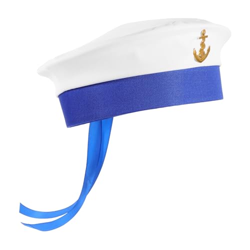 MOBUTOFU Marinemütze, Matrosenhut, Cosplay Hut, Partyzubehör, Partyhüte, Segelzubehör, Segelhut, Matrosenhüte, Yachthut, Bootshut, Kostümpartyhut, Sonnenhut, Dekohut, Bootshut MOBUTOFU Marinemütze, Matrosenhut, Cosplay Hut, Partyzubehör, Partyhüte, Segelzubehör, Segelhut, Matrosenhüte, Yachthut, Bootshut, Kostümpartyhut, Sonnenhut, Dekohut, Bootshut von MOBUTOFU