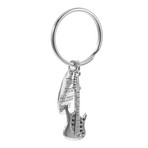 MOBUTOFU Musik Schlüsselanhänger, Dekoration Zum Aufhängen An Einer Tasche, Anhänger Mit Musikthema, Schlüsselanhänger Aus Metall, Festivalgeschenk, Schlüsselanhänger Im Musikstil, MOBUTOFU Musik Schlüsselanhänger, Dekoration Zum Aufhängen An Einer Tasche, Anhänger Mit Musikthema, Schlüsselanhänger Aus Metall, Festivalgeschenk, Schlüsselanhänger Im Musikstil, von MOBUTOFU
