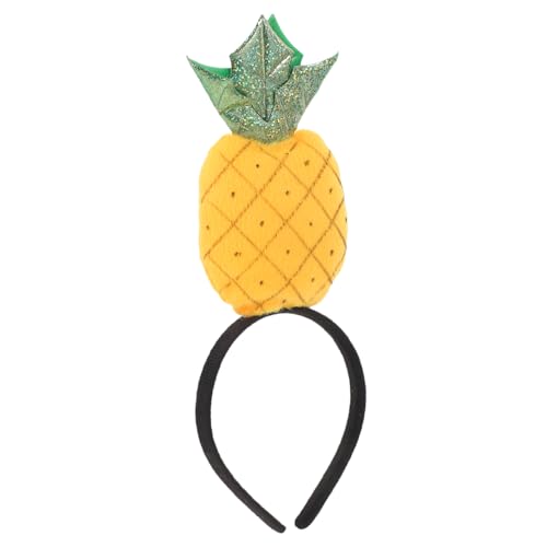 MOBUTOFU Party Ananas Stirnband, Hawaii Party Dekoration, Hawaii Stirnband, Haarreifen, Hawaii Party, Cosplay Stirnbänder, Party Haarbänder, Pool Party Haarband, Cosplay Haar Accessoires von MOBUTOFU