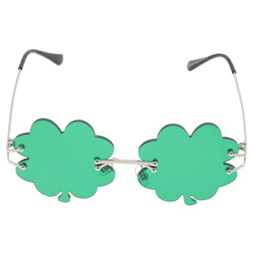 MOBUTOFU 1paar Rahmenlose Sonnenbrillen Für Patrick Day Trendige Und Bequeme Brille Mit Vierblättrigem Design Für Partys Und Fotorequisiten Für Erwachsene MOBUTOFU 1paar Rahmenlose Sonnenbrillen Für Patrick Day Trendige Und Bequeme Brille Mit Vierblättrigem Design Für Partys Und Fotorequisiten Für Erwachsene von MOBUTOFU