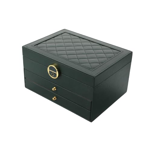 MOBUTOFU Schmuck-organizer Für Den Schminktisch: Aufbewahrungskoffer Mit Weichem Futter Zur Aufbewahrung Von Halsketten, Ohrringen, Armbändern Und Ringen – Schmuckschatulle Für Den MOBUTOFU Schmuck-organizer Für Den Schminktisch: Aufbewahrungskoffer Mit Weichem Futter Zur Aufbewahrung Von Halsketten, Ohrringen, Armbändern Und Ringen – Schmuckschatulle Für Den von MOBUTOFU