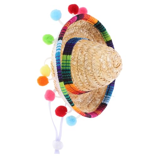MOBUTOFU kleiner Hut karnevalsmütze faschingsmützen mexikanischer hut Mexikanischer Strohhut Sombrero-Stirnbandhut Fiesta-Partyhut spanischer Hut mexikanische hüte für party Polyester MOBUTOFU kleiner Hut karnevalsmütze faschingsmützen mexikanischer hut Mexikanischer Strohhut Sombrero-Stirnbandhut Fiesta-Partyhut spanischer Hut mexikanische hüte für party Polyester von MOBUTOFU
