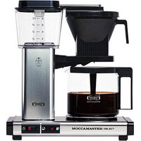 MOCCAMASTER KBG Select poliert Kaffeemaschine silber, 4-10 Tassen von MOCCAMASTER