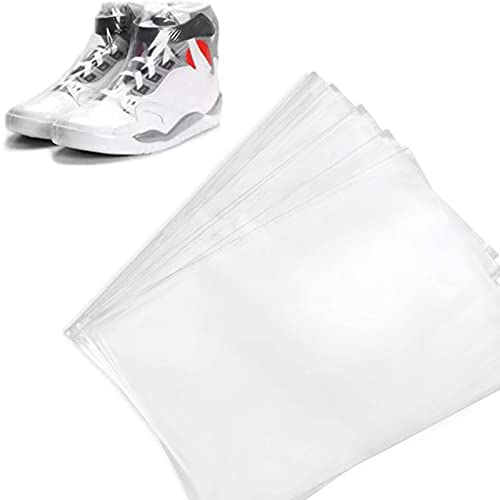 MOCIUN Heat Shrink Wrap Bags, 100Pcs Shoe Shrink PVC Plastic Film Clear Wrapping, Shoe Shrink Wrap Bags Large, Sneaker Shrink Wrap Bags (10 * 15.7) von MOCIUN
