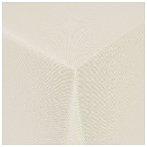 Tischdecke Damast Maßanfertigung im Uni-Design in Creme eckig 140x100 cm, weitere Farben und Größen wählbar Tischdecke Damast Maßanfertigung im Uni-Design in Creme eckig 140x100 cm, weitere Farben und Größen wählbar von MODERNO