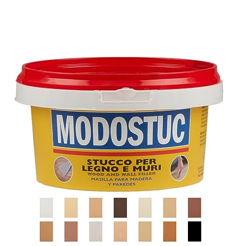 Original MODOSTUC Holzkitt Douglas 500g – Gebrauchsfertige Füllmasse für Holz & Wand, Holz-Spachtelmasse, perfekte Klebefestigkeit & schnell trocknend, ideal zum Reparieren von Holzschäden von Modostuc