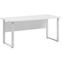 MÖBELPARTNER 1500 Schreibtisch lichtgrau rechteckig, Kufen-Gestell silber 160,0 x 65,0 cm MÖBELPARTNER 1500 Schreibtisch lichtgrau rechteckig, Kufen-Gestell silber 160,0 x 65,0 cm von MÖBELPARTNER