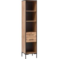 MÖBELPARTNER Regalschrank 2000, 146468 landhaus-eiche 40,2 x 39,0 x 194,2 cm von MÖBELPARTNER