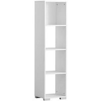 MÖBELPARTNER Aktenregal Niels weiß 36,3 x 33,0 x 142,7 cm, 1 St. von MÖBELPARTNER