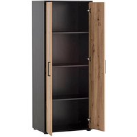 MÖBELPARTNER Aktenschrank Aino, 701866 schwarz 3 Fachböden 65,1 x 41,0 x 163,6 cm MÖBELPARTNER Aktenschrank Aino, 701866 schwarz 3 Fachböden 65,1 x 41,0 x 163,6 cm von MÖBELPARTNER