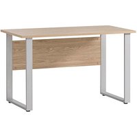 MÖBELPARTNER Antero Schreibtisch eiche rechteckig, U-Fuß-Gestell silber 120,0 x 65,0 cm MÖBELPARTNER Antero Schreibtisch eiche rechteckig, U-Fuß-Gestell silber 120,0 x 65,0 cm von MÖBELPARTNER