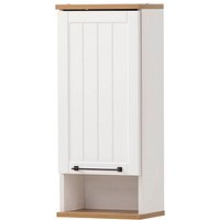 MÖBELPARTNER Bad-Hängeschrank Jelda 154139 eiche landhaus, weiß 30,3 x 32,6 x 180,9 cm MÖBELPARTNER Bad-Hängeschrank Jelda 154139 eiche landhaus, weiß 30,3 x 32,6 x 180,9 cm von MÖBELPARTNER