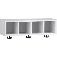 MÖBELPARTNER Hängeregal Balto 157369 weiß 59,8 x 17,6 x 16,2 cm MÖBELPARTNER Hängeregal Balto 157369 weiß 59,8 x 17,6 x 16,2 cm von MÖBELPARTNER
