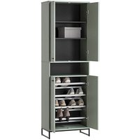 MÖBELPARTNER Schuhschrank Janne, 701783 pastellgrün 2 Fachböden 60,2 x 33,1 x 185,5 cm MÖBELPARTNER Schuhschrank Janne, 701783 pastellgrün 2 Fachböden 60,2 x 33,1 x 185,5 cm von MÖBELPARTNER