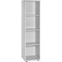 MÖBELPARTNER Aktenregal lichtgrau 39,3 x 39,5 x 152,8 cm, 1 St. von MÖBELPARTNER