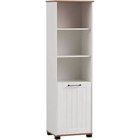 MÖBELPARTNER Regalschrank Jelda, 701896 weiß, eiche 52,3 x 41,0 x 177,4 cm MÖBELPARTNER Regalschrank Jelda, 701896 weiß, eiche 52,3 x 41,0 x 177,4 cm von MÖBELPARTNER