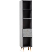 MÖBELPARTNER Regalschrank Jonte, 150571 grau 40,2 x 39,0 x 194,2 cm MÖBELPARTNER Regalschrank Jonte, 150571 grau 40,2 x 39,0 x 194,2 cm von MÖBELPARTNER